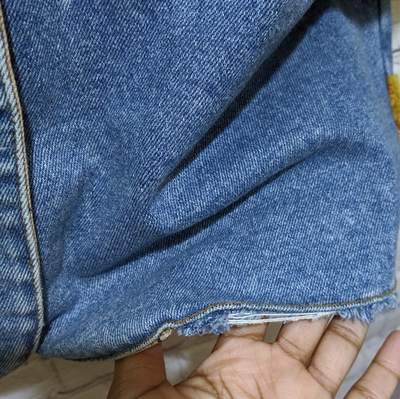 Squeeze 80's 90's Western Style Denim Jacket - Picture 5 of 8